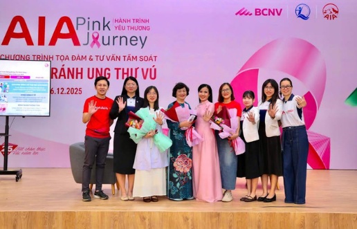  Bệnh Viện Phúc Hưng hân hạnh đồng hành cùng chương trình AIA Pink Journey – Hành trình Yêu Thương trong buổi tọa đàm & tư vấn tầm soát “Phòng tránh ung thư vú”.