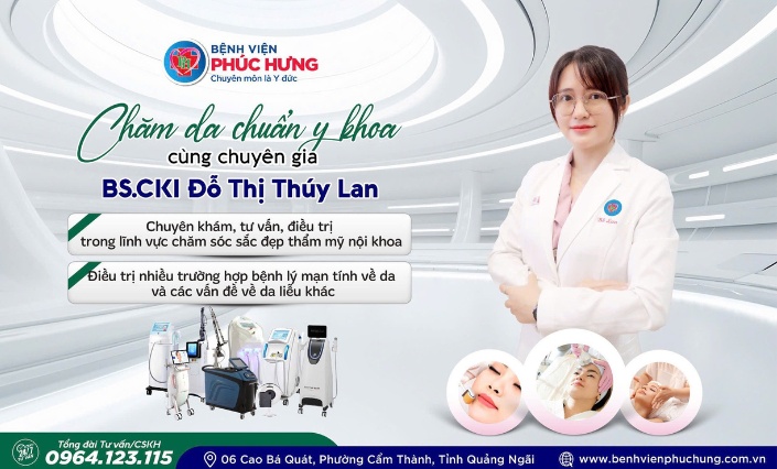 Làn da khỏe - Tự tin tỏa sáng cùng chuyên gia Da liễu