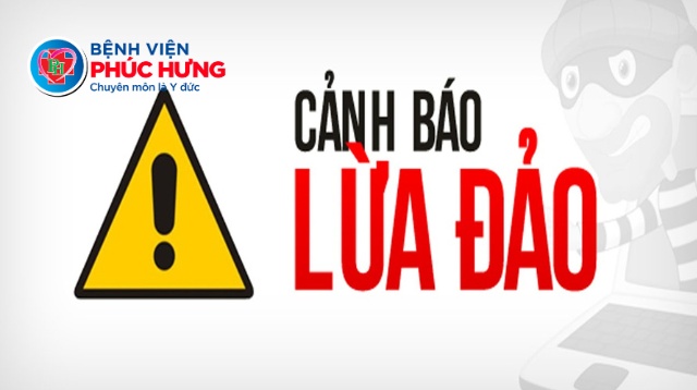 Thông báo cảnh báo giả mạo - Lừa đảo thu tiền