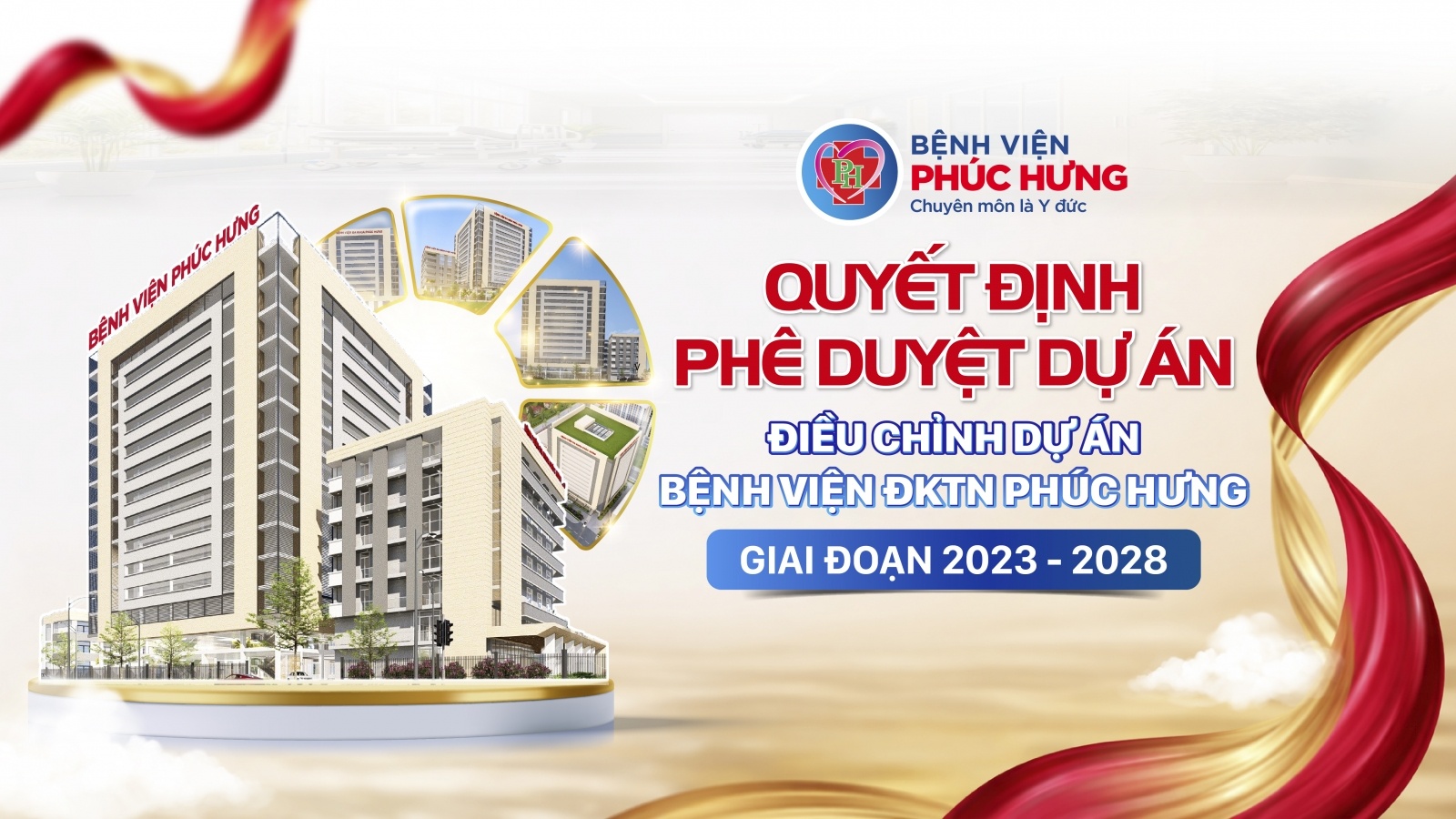 QUYẾT ĐỊNH PHÊ DUYỆT DỰ ÁN ĐIỀU CHỈNH DỰ ÁN BỆNH VIỆN ĐKTN PHÚC HƯNG 