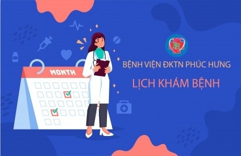 LỊCH KHÁM BỆNH TỪ NGÀY 05/05-11/05/2025
