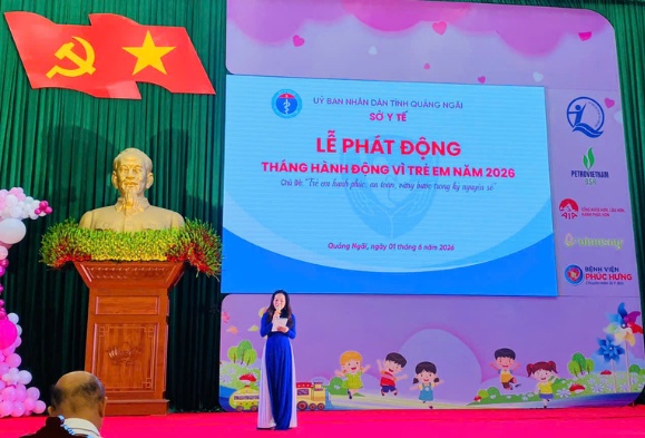 Bệnh viện Phúc Hưng đồng hành cùng lễ phát động tháng hành động vì trẻ em năm 2026